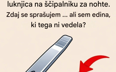 Čemu služi majhna okrogla luknja na ščipalniku za nohte? Drobna podrobnost s presenetljivim namenom