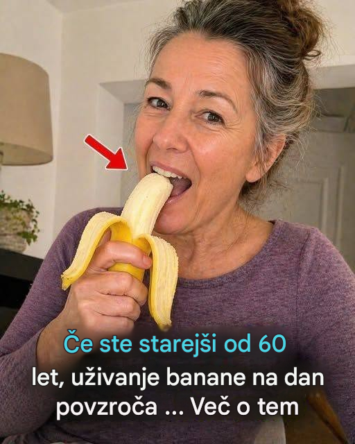 Vse, kar morate vedeti o uživanju ene banane vsak dan po 60. letu starosti