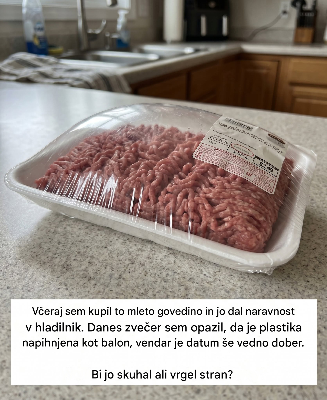 Napihnjena embalaža hrane: kaj to v resnici pomeni