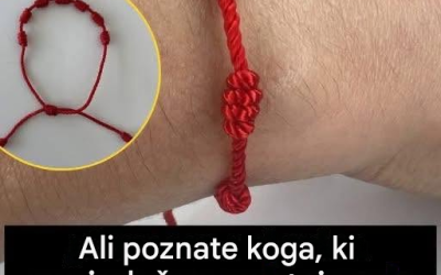 KAJ POMENI RDEČA NIT NA ZAPESTJU IN ZAKAJ BI JO MORALI NOSITI?