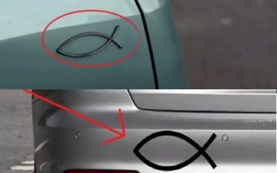 Kaj v resnici pomeni simbol majhne ribe na nekaterih avtomobilih