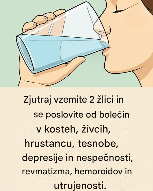Zjutraj vzemite dve žlici in se poslovite od bolečin v kosteh, težav z živci, obrabe hrustanca, tesnobe, depresije in nespečnosti.