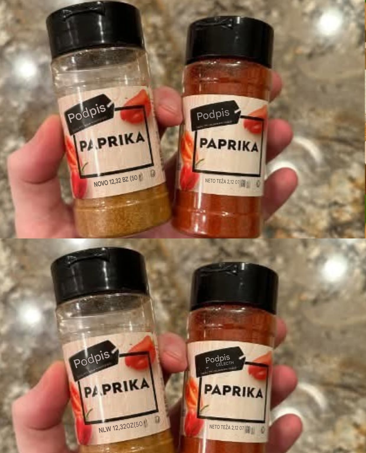 Moja tašča se je smejala, ker ni mogla verjeti, da njena prijateljica ne ve, iz česa se dela paprika.
