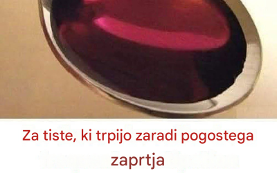 Samo ena žlica: nežno naravno zdravilo za lajšanje zaprtja