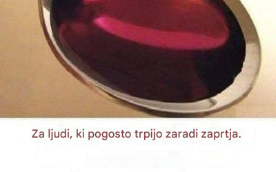 Eén lepeltje en je rent naar de wc.
