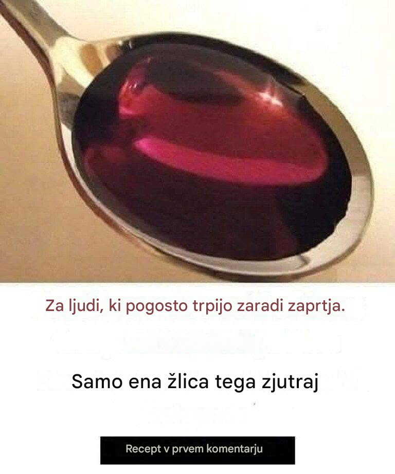 Eén lepeltje en je rent naar de wc.