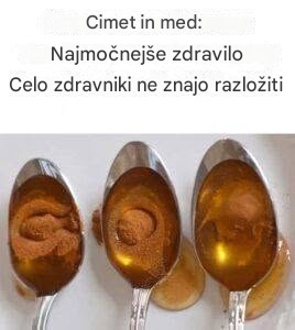 Cimet in med: Močno naravno zdravilo